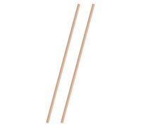 M METERXITY 2-Pack Copper Round Rod 5mm Dia. 9.84 Inch Length T2 Stock Solid Rod Lathe Bar for Metal Crafts DIY/Gardening/Industry/Decoration Pure Copper Tube