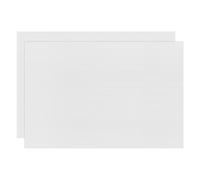 M METERXITY 2-Pack Corrugated Plastic Sheets, 12 Inch x 16 Inch Waterproof Blank Corrugated Poster Board Yard Signs for Garage Sale/Office/Classroom/Party/Lawn Sign Road [3mm Thick, White]