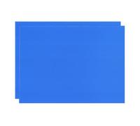 M METERXITY 2-Pack Corrugated Plastic Sheets, 8 Inch x 12 Inch Waterproof Blank Corrugated Poster Board Yard Signs for Garage Sale/Office/Classroom/Party/Lawn Sign Road [3mm Thick, Blue]