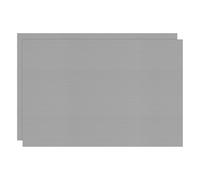 M METERXITY 2-Pack Corrugated Plastic Sheets, 8 Inch x 12 Inch Waterproof Blank Corrugated Poster Board Yard Signs for Garage Sale/Office/Classroom/Party/Lawn Sign Road [3mm Thick, Gray]