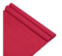 M METERXITY 2-Pack Crepe Paper, 8.2ft x 20" /250 x 50cm(LxW) Soft Wide Crepe Paper Streamer Sheet, Decorative Craft Streamer for DIY Craft/Flower Making/Decoration [Red]
