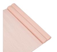 M METERXITY 2-Pack Crepe Paper, 8.2ft x 20" /250 x 50cm(LxW) Soft Wide Crepe Paper Streamer Sheet, Decorative Craft Streamer for DIY Craft/Flower Making/Decoration [Light Pink]