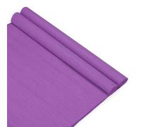 M METERXITY 2-Pack Crepe Paper Rolls, 8.2ft x 20"(LxW) Soft Paper Streamer Sheet, Decorative Craft Streamer, Wide Crepe Paper Sheets for DIY/Wrapping Paper Crafts/Decoration [Light Purple]