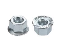M METERXITY 2-Pack Flange Guide Bar Nuts 503220001 8mm x 1.25 Thread