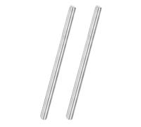M METERXITY 2-Pack Fully Threaded Rod, M12x200mm 304 Stainless Steel Right Hand Thread Bar Studs for Furniture Anchor Bolts/Clamps/U-Bolts, Metric Threaded Screw