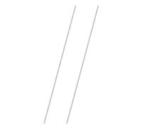 M METERXITY 2-Pack Fully Threaded Rod, M4x400mm 304 Stainless Steel Right Hand Thread Bar Studs for Furniture Anchor Bolts/Clamps/U-Bolts, Metric Threaded Screw