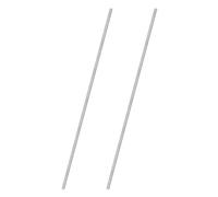 M METERXITY 2-Pack Fully Threaded Rod, M6x350mm 304 Stainless Steel Right Hand Thread Bar Studs for Furniture Anchor Bolts/Clamps/U-Bolts, Metric Threaded Screw