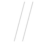 M METERXITY 2-Pack Fully Threaded Rod, M6x400mm 304 Stainless Steel Right Hand Thread Bar Studs for Furniture Anchor Bolts/Clamps/U-Bolts, Metric Threaded Screw