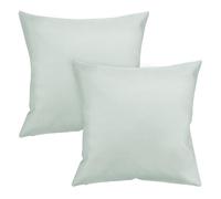 M METERXITY 2-Pack Outdoor Pillows Covers, 60x60cm Modern Throw Pillows Cover for Tent/Patio/Garden Couch Sofa, Waterproof Boho Pillowcases [Light Gray]