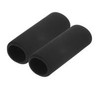 M METERXITY 2-Pack Pipe Insulation Foam Tube, 35mm ID 45mm OD 116mm Length, Soft Flexible Foam Tubing Pipe Foam Insulation for Handle Grip Support/Guitar Stand/Roof Racks [Black]