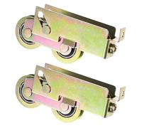 M METERXITY 2-Pack Sliding Patio Door Roller, 1-1/4"/32mm Steel Ball Bearing Sturdy Sliding Roller Assembly Adjustable Sliding Door Wheel Replacement for Sliding Door