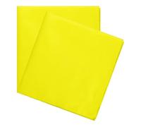 M METERXITY 2-Pack Solid Color Bandanas, 21inch/54cm Polyester Soft Headband Scarf Neckerchief for Men/Women/Cowboy, Bandanas Headwrap Scarfs [Yellow]