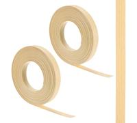 M METERXITY 2-Rolls Paper Weaving Cane, 11 Yards x 0.6 Inch 12-Ply Paper Rattan Weaving Cane Material for DIY Rattan Woven Making [Beige]