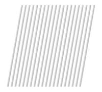 M METERXITY 20-Pack 304 Stainless Steel Solid Round Rod, 4x200mm Metal Solid Shaft Rods for DIY Craft/Model Car/Helicopter Airplane/Metal Working, Lathe Bar Smooth Stock [0.16x7.87IN]