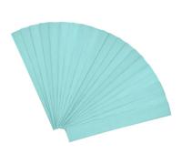 M METERXITY 20-Pack Crepe Paper, 3.3ft x 20 Inch /100 x 50cm Soft Wide Crepe Paper Streamer Sheet, Decorative Craft Streamer for DIY Craft/Flower Making/Decoration [Light Blue]