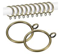 M METERXITY 20-Pack Curtain Ring, 1.5" ID Fits Up to 1/2 inch Curtain Rod