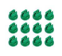 M METERXITY 20-Pack Flat Fan Spray Tip, 110 Degree Plastic Spray Nozzle Tips, 0.15mm Orifice for Agricultural/Garden Hose/Landscaping/Weeder/Cleaner/Cooling Sprayer Nozzles [Green]