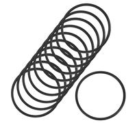 M METERXITY 20-Pcak Nitrile Rubber O-Rings, 45mm ID, 41mm OD, 2mm Width, Metric Sealing Washer Gasket for Automotive Machine Plumbing/Faucet/Air or Gas Connections, Resists Oil and Heat 1