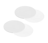 M METERXITY 200-Pack Parchment Paper Rounds Baking Sheets, 4.72inch/120mm Double-Sided Silicone Paper Non Stick Parchment Circles for Baking/Cake/Toaster Oven [White]