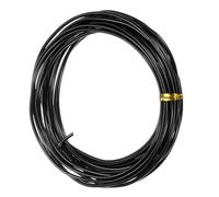 M METERXITY 2mm Bonsai Training Wire, 16.4 Feet Total Anodized Aluminum Bonsai Wires for Bonsai Tree Shaping/Branches Fixing/Trunk Holding/DIY Crafting [Black]