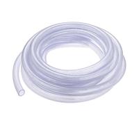 M METERXITY 3/4" ID Heavy Duty Clear PVC Hose | 25 ft Braided Reinforced Tubing for High Pressure Water, Air, Oil Lines | Burst & Twist Resistant | Home Brew, Pump, Industrial Use