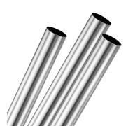 M METERXITY 3-Pack 300mm 304 Stainless Steel Tube, 11mm OD 0.25mm Wall Thickness Seamless Stainless Steel Tubing for Construction/Machining/DIY Crafting, Metal Straight Pipe [0.43x0.01x11.8IN]