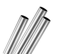M METERXITY 3-Pack 300mm 304 Stainless Steel Tube, 13mm OD 0.5mm Wall Thickness Seamless Stainless Steel Tubing for Construction/Machining/DIY Crafting, Metal Straight Pipe [0.51x0.02x11.8IN]