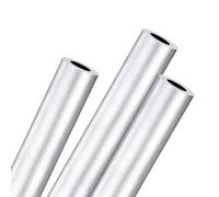 M METERXITY 3-Pack 300mm 6063 Aluminum Round Tube, 10mm ID 18mm OD Seamless Aluminum Tubing for Construction/Machining/DIY Crafting, Metal Straight Pipe [0.39x0.71x11.8IN]