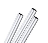 M METERXITY 3-Pack 300mm 6063 Aluminum Round Tube, 9mm ID 12mm OD Seamless Aluminum Tubing for Construction/Machining/DIY Crafting, Metal Straight Pipe [0.35x0.47x11.8IN]