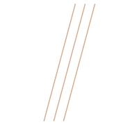 M METERXITY 3-Pack Copper Round Rod 2mm Dia. 9.84 Inch Length T2 Stock Solid Rod Lathe Bar for Metal Crafts DIY/Gardening/Industry/Decoration Pure Copper Tube