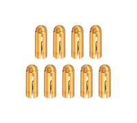 M METERXITY 3 Pack Dart Flight Protectors - Aluminum Dart Accessories, Apply to Darts Games/Party/Entertainment Gold Tone