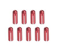 M METERXITY 3 Pack Dart Flight Protectors - Aluminum Dart Accessories, Apply to Darts Games/Party/Entertainment Red