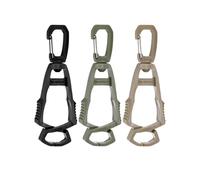 M METERXITY 3-Pack Gloves Clip, Black, Green, Khaki, Anti-Lost Safety