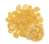 M METERXITY 30-Pack Glow in the Dark Rocks, 1.77" Resin Outdoor Garden Decorations Luminous Pebbles Stones for Garden Plants/Aquarium/Backyard Path, Aquarium Gravel [Orange Yellow]