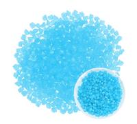 M METERXITY 300-Pack Glow in the Dark Rocks 0.51" Resin Outdoor Blue