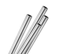 M METERXITY 4-Pack 300mm 304 Stainless Steel Tube, 3mm OD 0.4mm Wall Thickness Seamless Stainless Steel Tubing for Construction/Machining/DIY Crafting, Metal Straight Pipe [0.12x0.016x11.8IN]