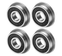 M METERXITY 4-Pack Flanged Ball Bearing F695-2RS 5x13x4mm