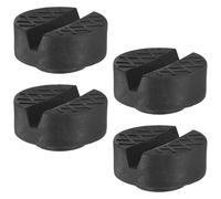 M METERXITY 4-Pack Floor Jack Rubber Pad, 2.5 Inch Dia Universal Rail Pinch Weld Stand Jack Round Pad Adapter for Change Tire/Oil Change, Jack Protector Cushioning Part