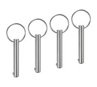 M METERXITY 4-Pack Quick Release Pins, 5/16" [8mm] Diameter, 1.57" [40mm] Usage Length Bimini Top Pin for Shipbuilding/Boat/Trailer, 2.17" [55mm] Total Length 304 Stainless Steel Hardware Pins