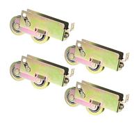 M METERXITY 4-Pack Sliding Patio Door Roller, 1-1/4"/32mm Steel Ball Bearing Sturdy Sliding Roller Assembly Adjustable Sliding Door Wheel Replacement for Sliding Door