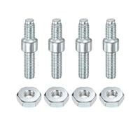 M METERXITY 4-Set Chain Sprocket Bar Stud Nut M8 x 1.25 Thread Manganese Steel Double End Bar Studs for Echo Chainsaw 170/180/230/250 Bar Studs & Bar Nuts Kit Replacement