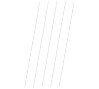M METERXITY 5-Pack 304 Stainless Steel Solid Round Rod, 2x450mm Metal Solid Shaft Rods for DIY Craft/Model Car/Helicopter Airplane/Metal Working, Lathe Bar Smooth Stock [0.08x17.72IN]