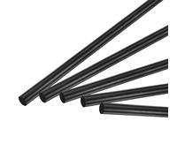 M METERXITY 5-Pack Carbon Fiber Rods, 300mm Length 5mm Dia Carbon Fiber Solid Matte Pole for RC Airplane/DIY Craft/Scale Model Kite Wing Tube [11.81 x 0.19IN]