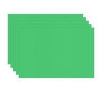 M METERXITY 5-Pack Corrugated Plastic Sheets, 12 Inch x 18 Inch Waterproof Blank Corrugated Poster Board Yard Signs for Garage Sale/Office/Classroom/Party/Lawn Sign Road [3mm Thick, Green]