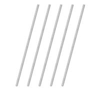 M METERXITY 5-Pack Fully Threaded Rod, M8x350mm 304 Stainless Steel Right Hand Thread Bar Studs for Furniture Anchor Bolts/Clamps/U-Bolts, Metric Threaded Screw