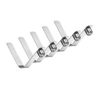 M METERXITY 5-Pack Kayak Paddle Snap 9mmx50mm Solid Single Pin V Shaped Spring Steel Tent Pole Clips Locking Clips for Camping/Kayak Paddle/Tent Pole Push Button Spring Snap Clips