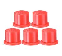 M METERXITY 5-Pack Sprayer Nozzle Tips, Plastic 2.08mm Pore Hollow Cone Nozzle for Agricultural/Lawn/Garden Irrigation, Replacement of Knapsack Tips [Red]