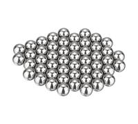 M METERXITY 50-Pack Stainless Steel Bearing Balls, 8mm G100 Metal Precision Balls for Paint Mixing/Bicycle Bearing/DIY Crafts