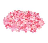 M METERXITY 500-Pack Pom Poms for Craft, 0.39" (10mm) Polyester Pink Series Soft and Fluffy Pompom for Arts Craft Making/Decorations/DIY Projects, Multicolor Pompoms Balls