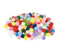 M METERXITY 500-Pack Pom Poms for Craft, 0.59" (15mm) Polyester Mixed Color Series Soft and Fluffy Pompom for Arts Craft Making/Decorations/DIY Projects, Multicolor Pompoms Balls